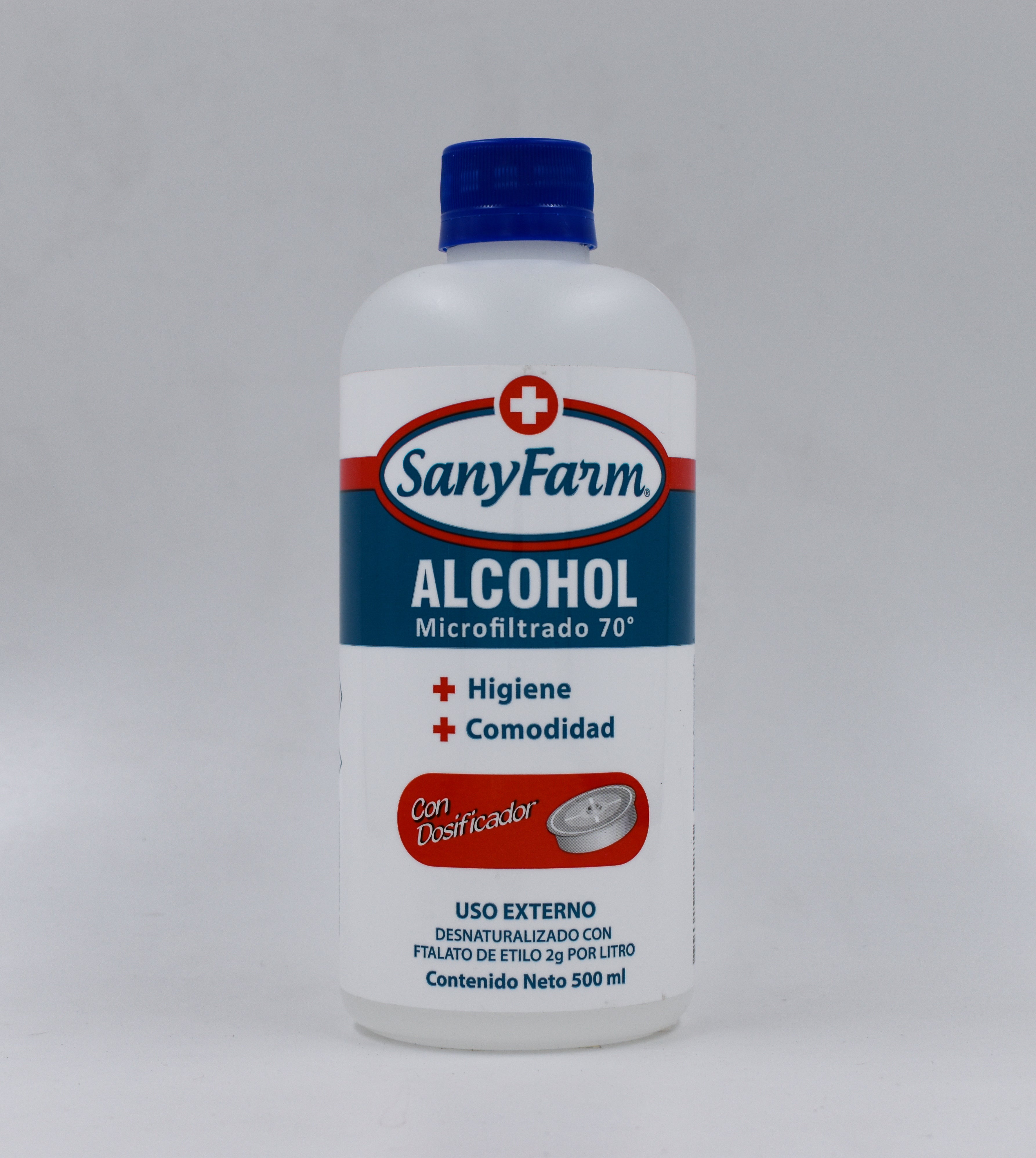 Alcohol Microfiltrado 70° 500 ml