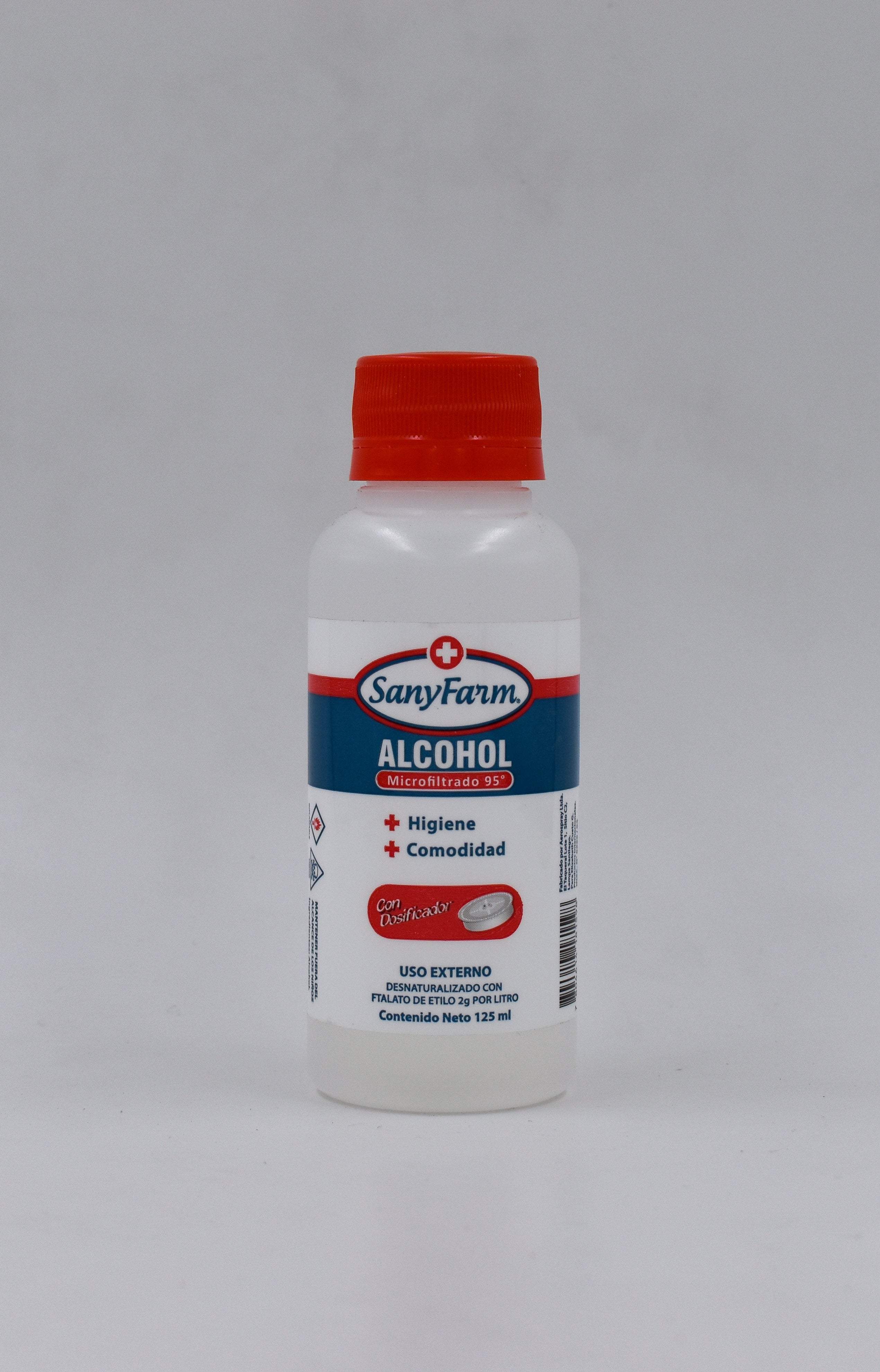 Alcohol Microfiltrado 95° 125 ml